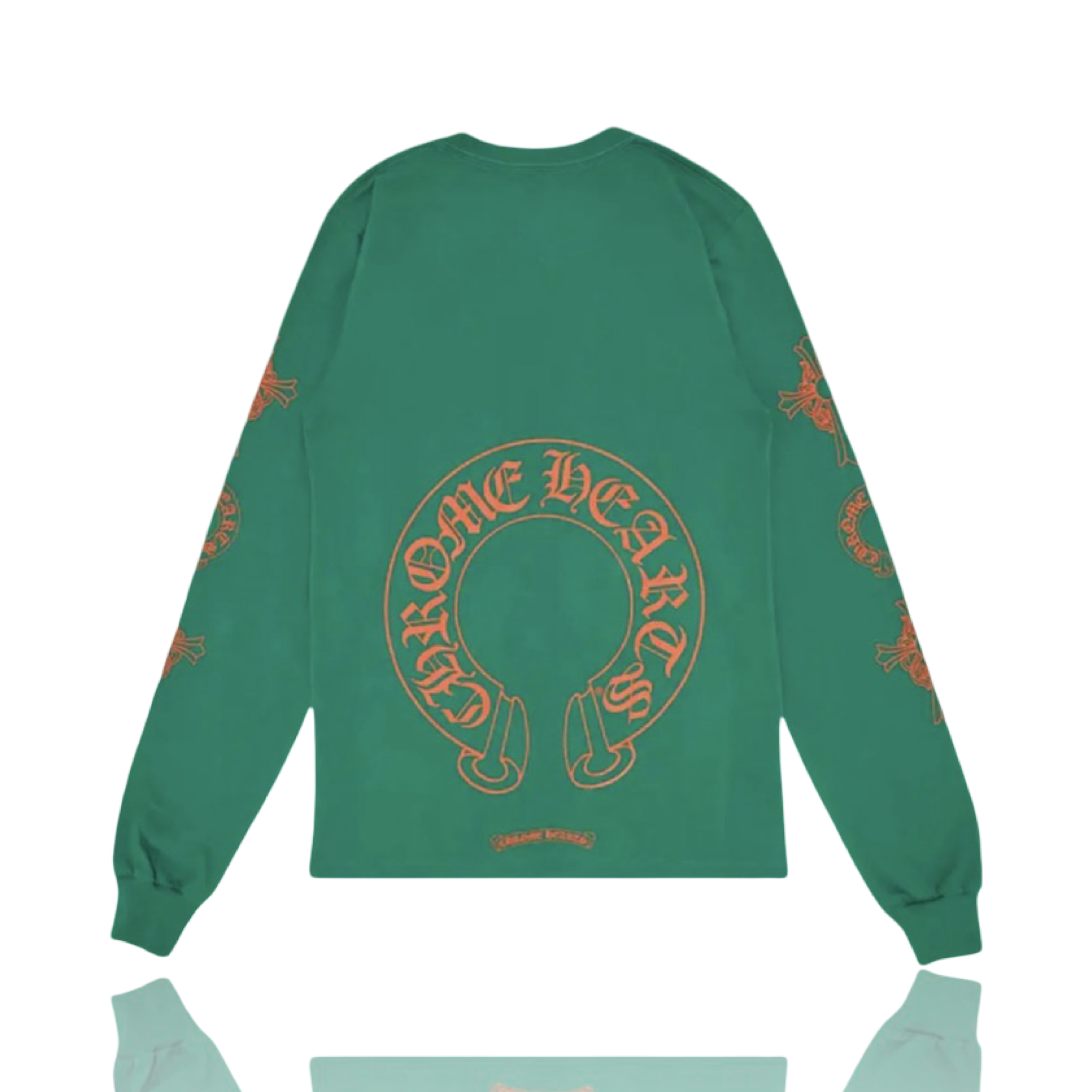 Chrome Hearts Multi Cross Horseshoe Longsleeve Green