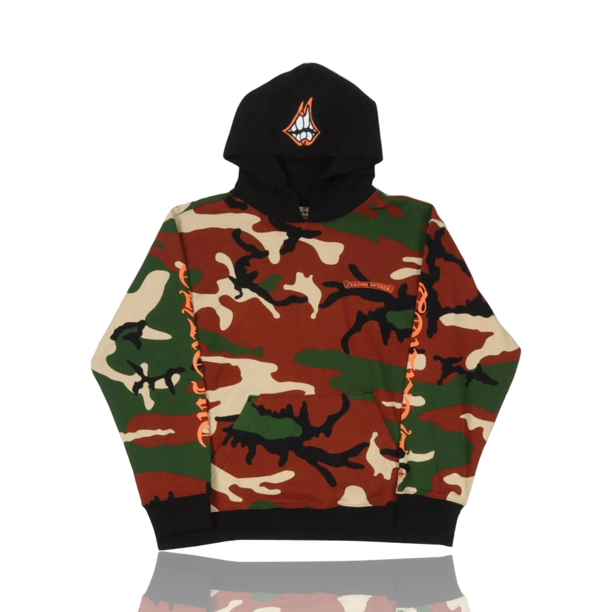Chrome Hearts Matty Boy Caution Hoodie Camo