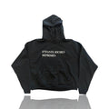 Enfants Riches Déprimés Faded Black Logo Hoodie