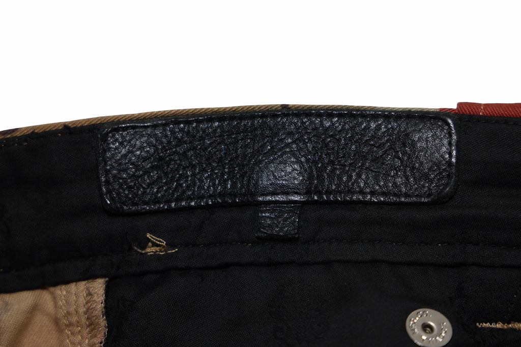 Chrome Hearts Sex Records Leather Shorts Desert Camo