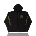 Chrome Hearts Camo Triple Cross Zip Up Thermal Lined Black