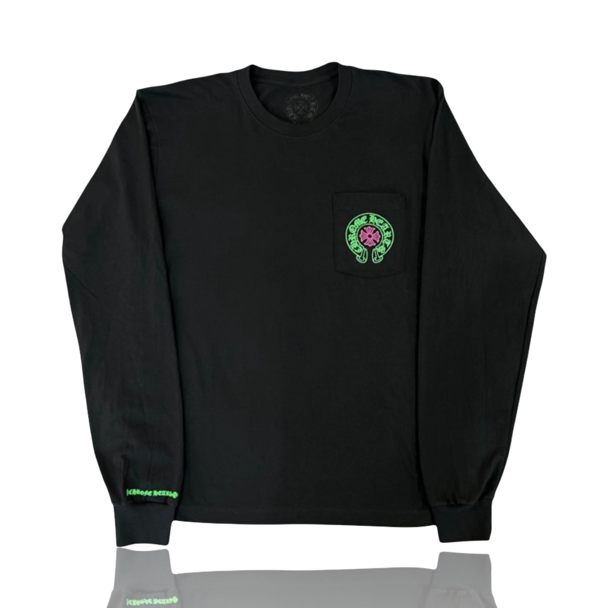 Chrome Hearts Staff Exclusive Longsleeve Green & Pink