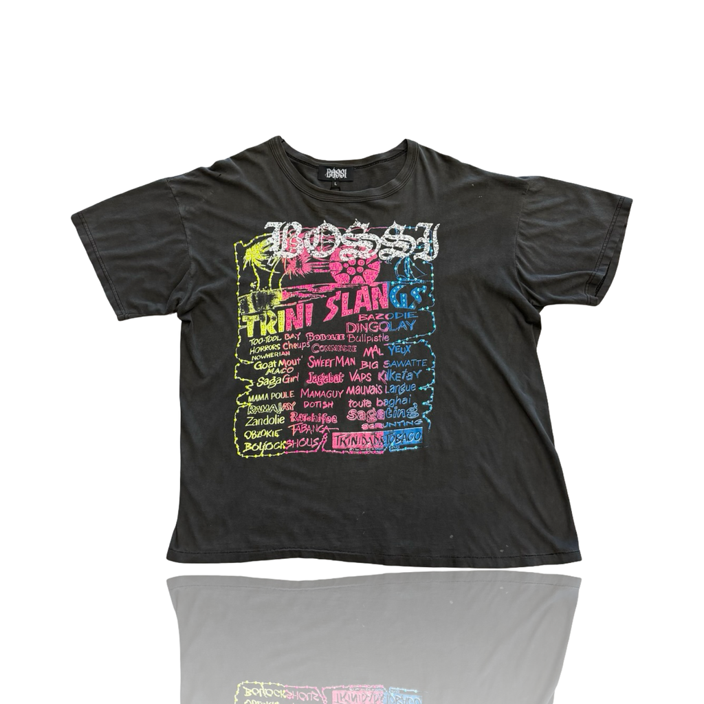 Bossi Vintage Trini Slang Tee Grey