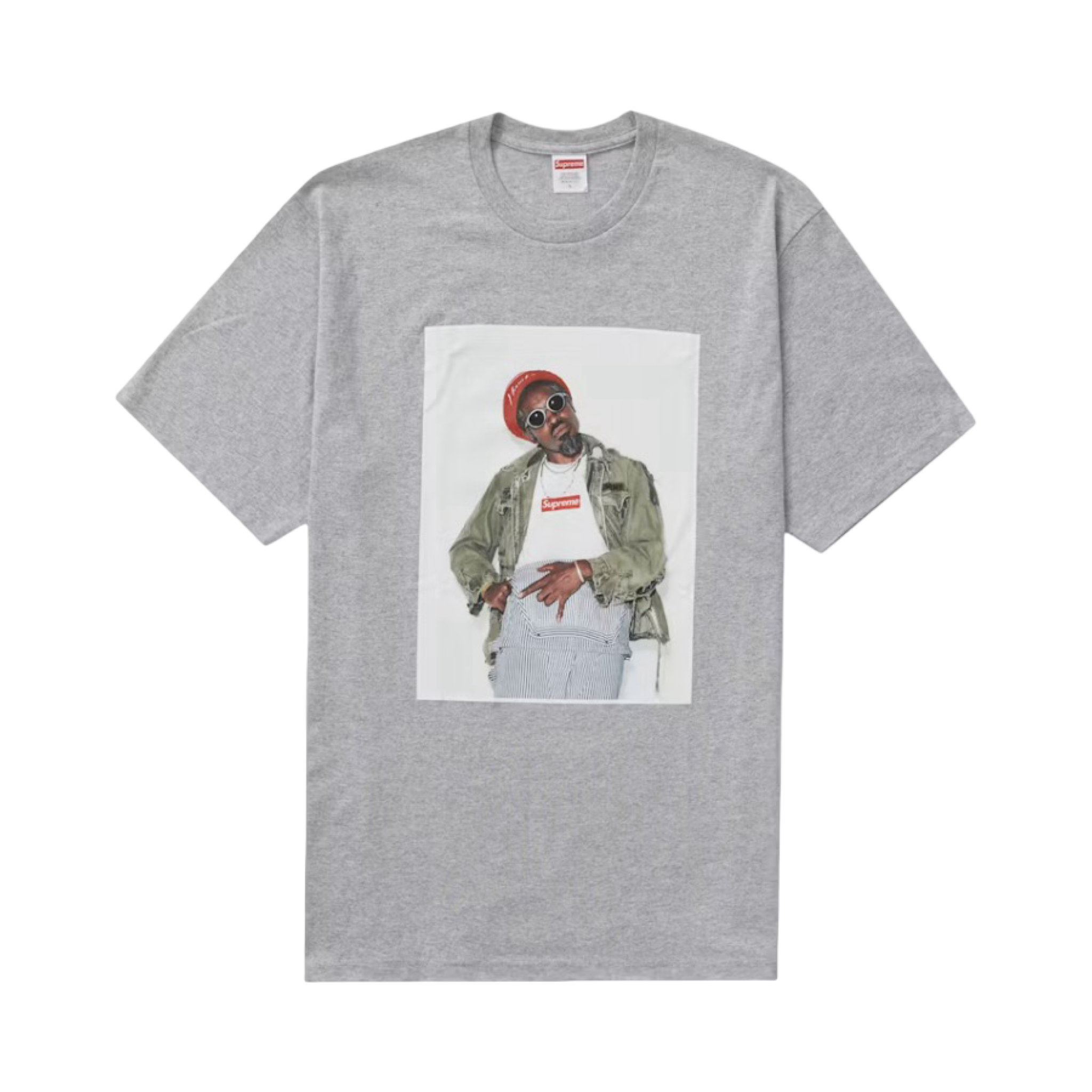 Supreme André 3000 Tee Heather Grey