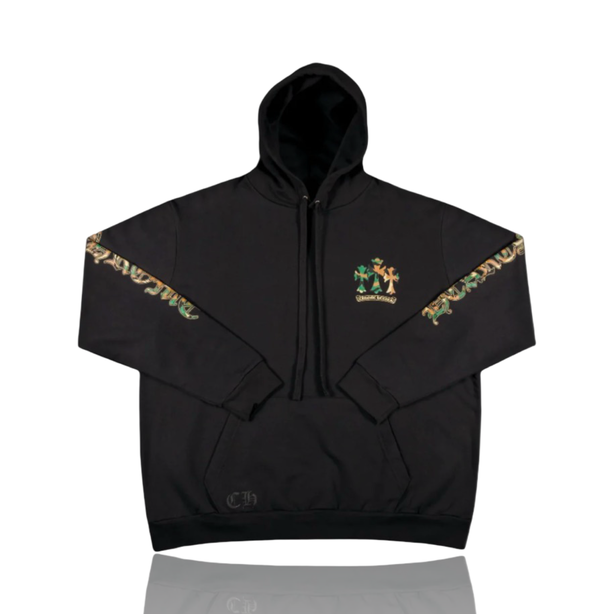Chrome Hearts Camo Triple Cross Hoodie