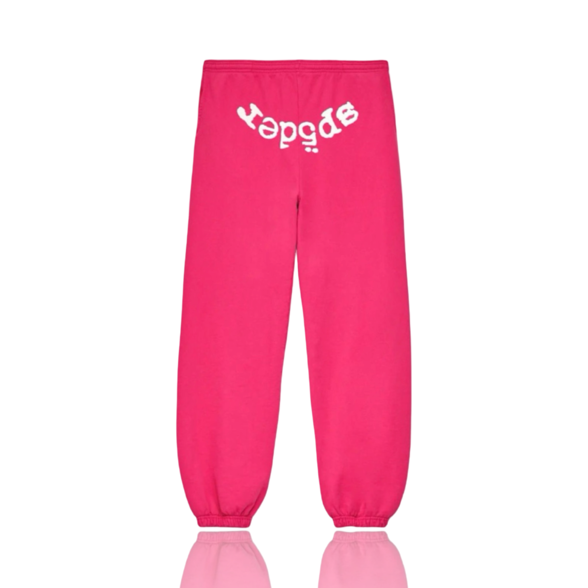 SP5DER OG Legacy Pink White Web Sweatpant