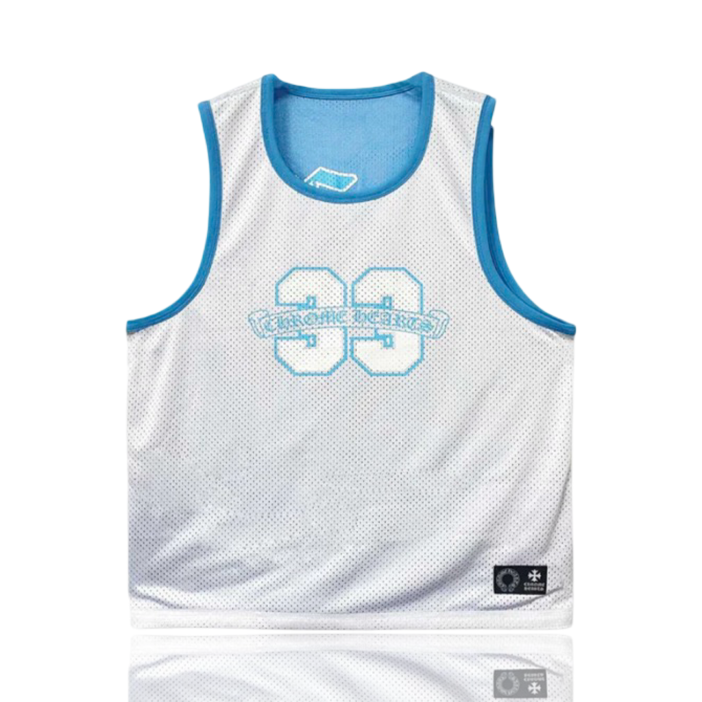 Chrome Hearts Stadium Mesh Reversible Tank Top Blue