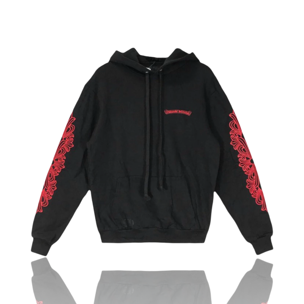 Chrome Hearts Horseshoe Hoodie Red/Black