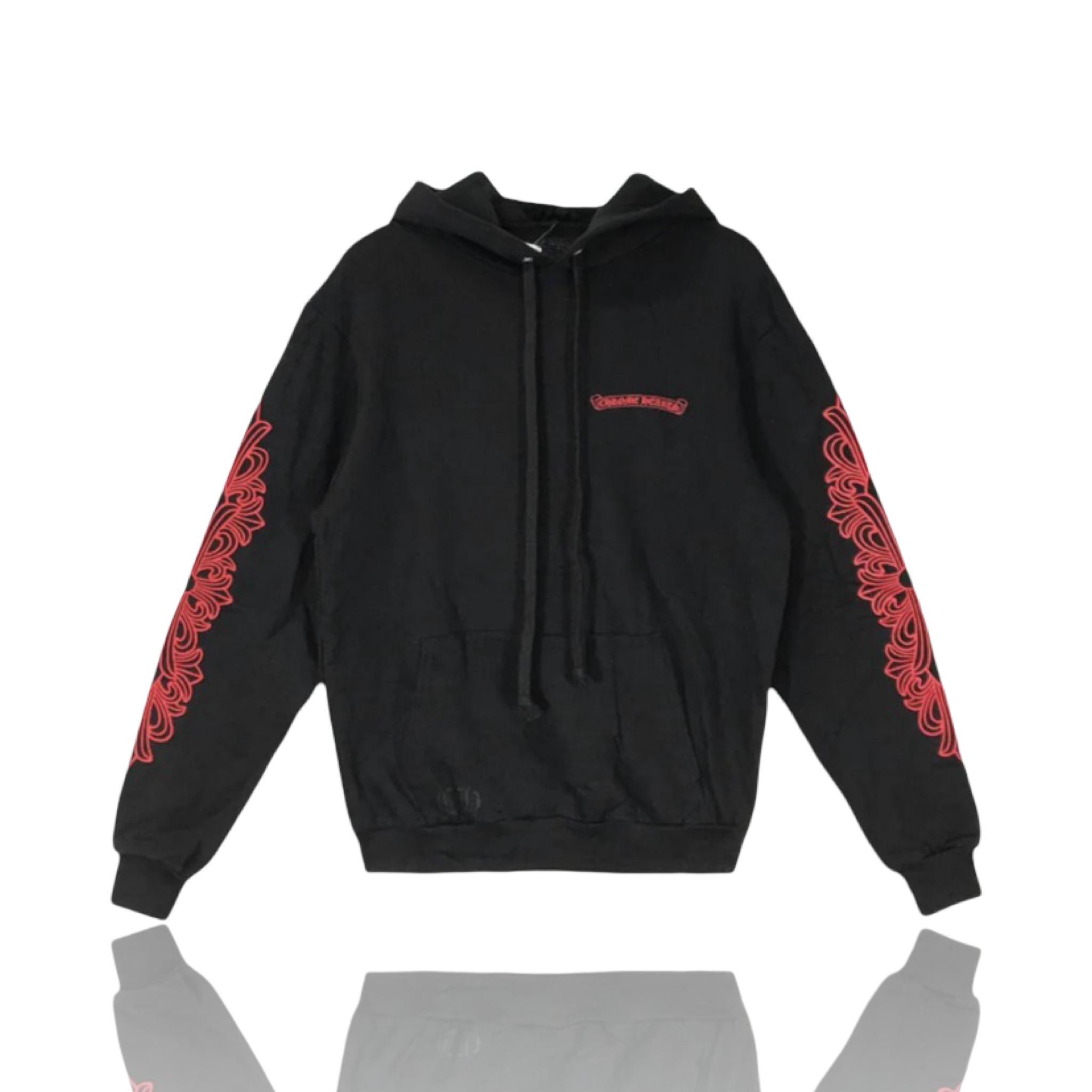 Chrome Hearts Horseshoe Hoodie Red/Black
