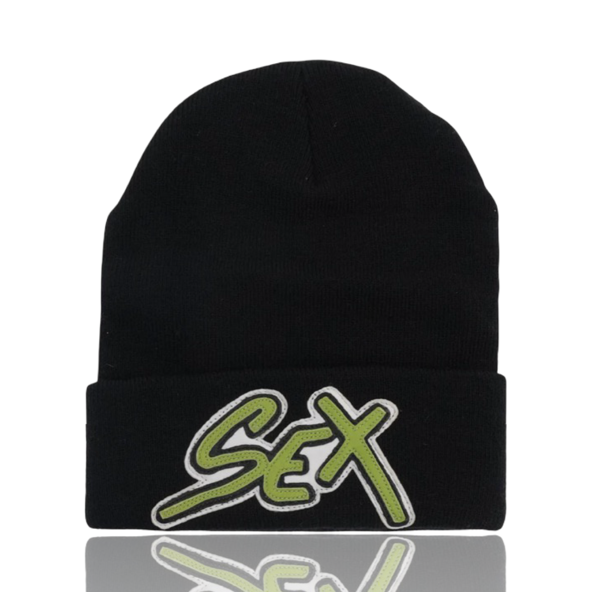 Chrome Hearts Matty Boy Sex Beanie Black/Green