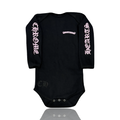 Chrome Hearts Toddler Onesie Black/Pink