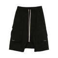 Rick Owens Cargo Pods Black Shorts