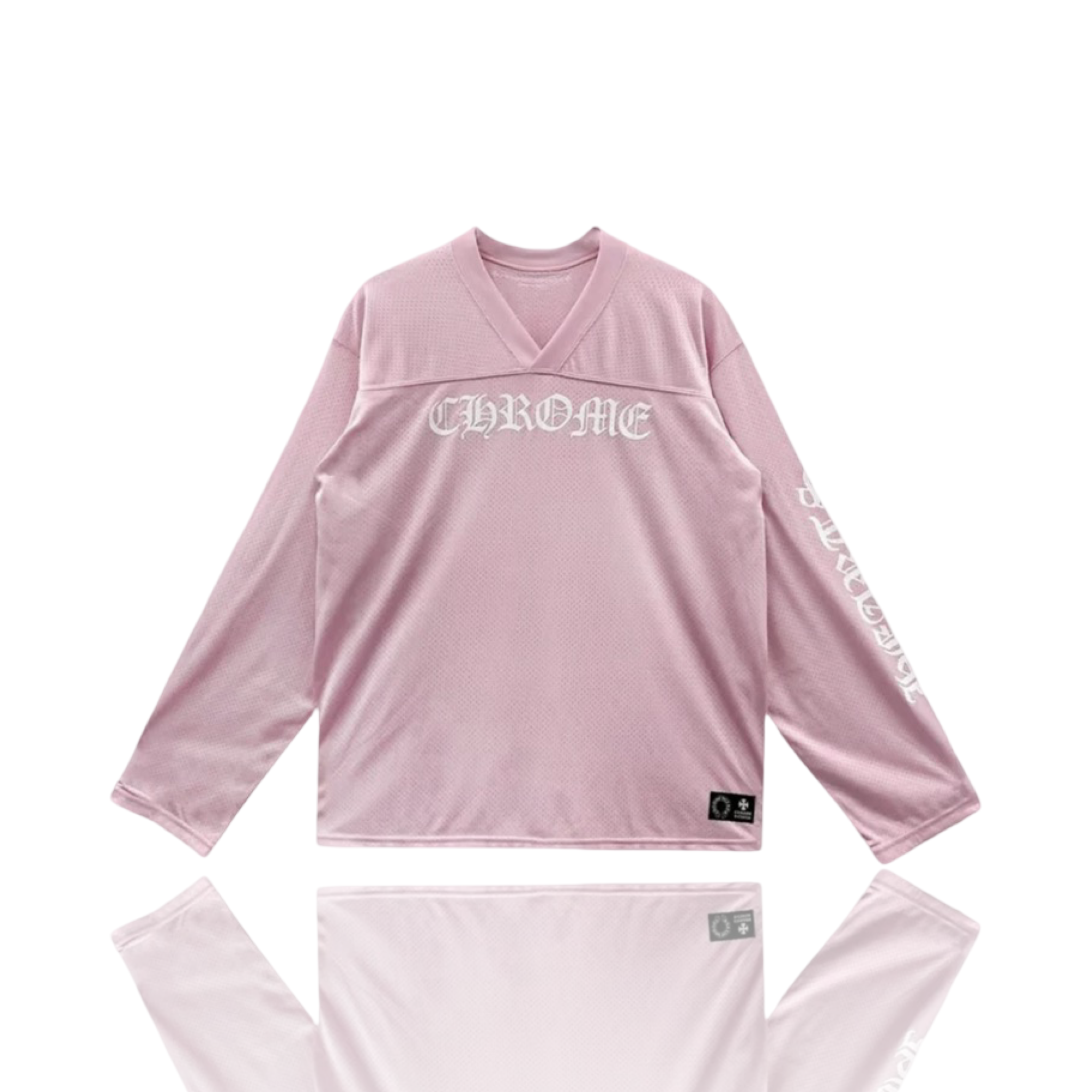 Chrome Hearts Love U Mesh Jersey Pink