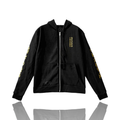 Chrome Hearts Vertical Logo Zip Up Army Green
