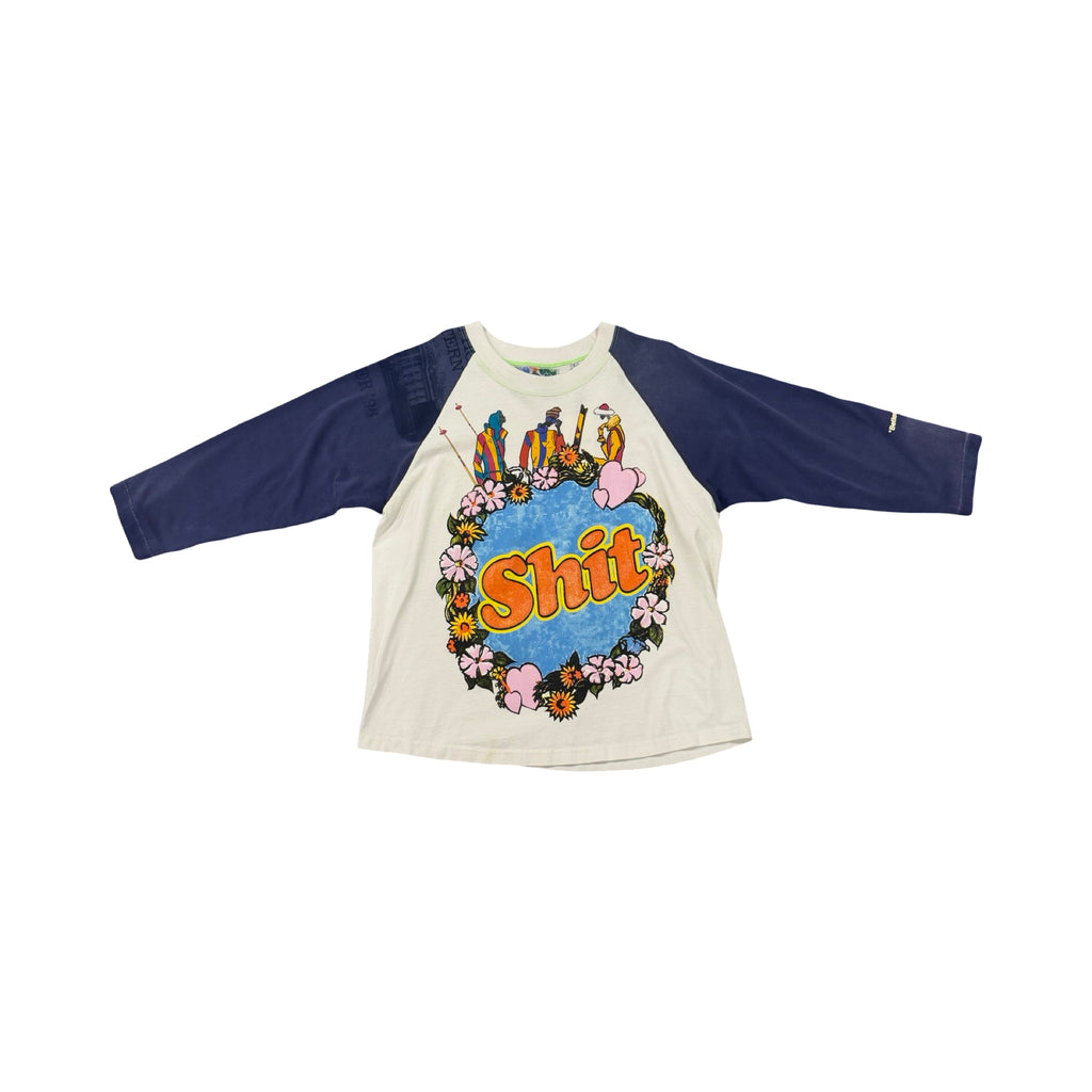 *Better With Age Shit Fuck Raglan Tee 1