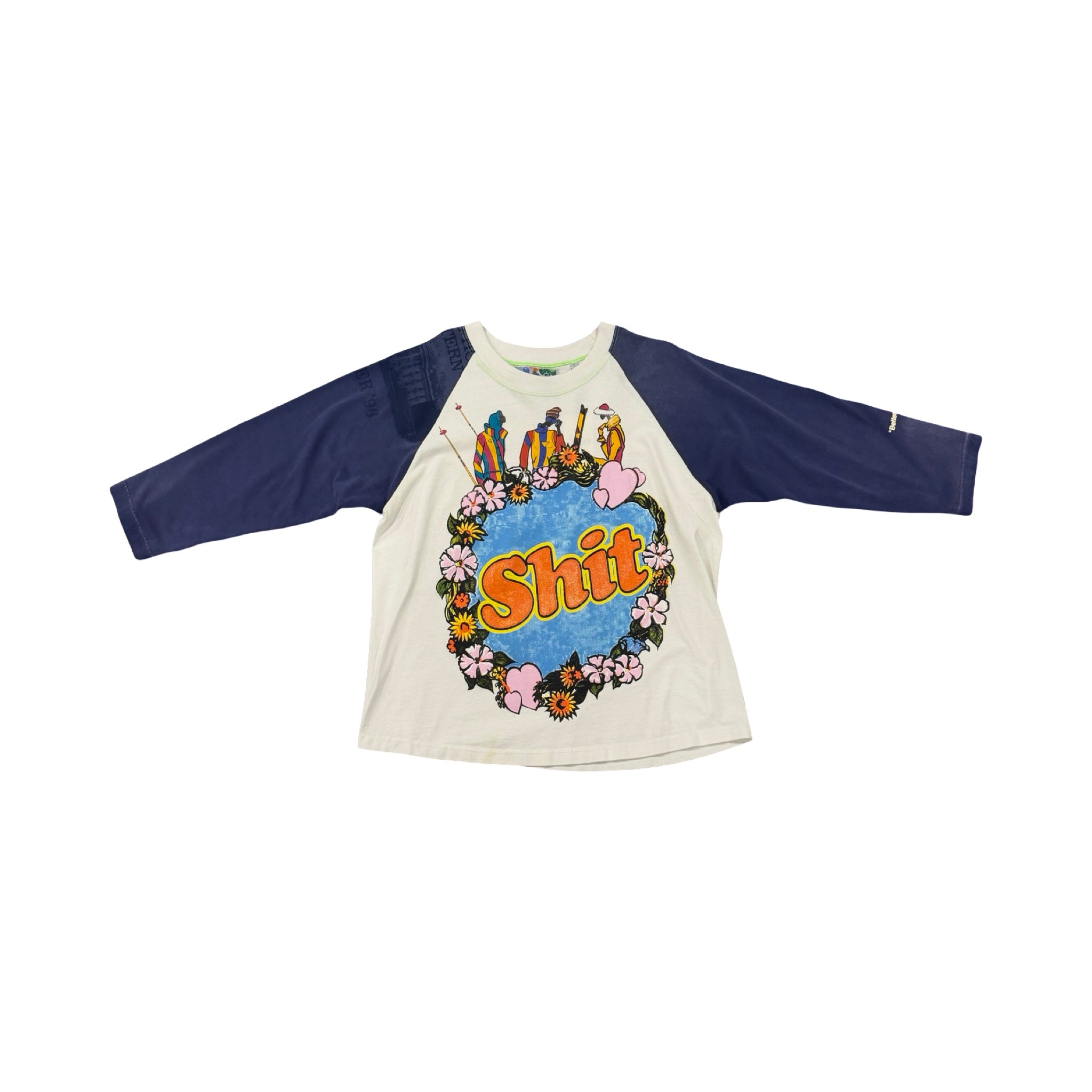 *Better With Age Shit Fuck Raglan Tee 1