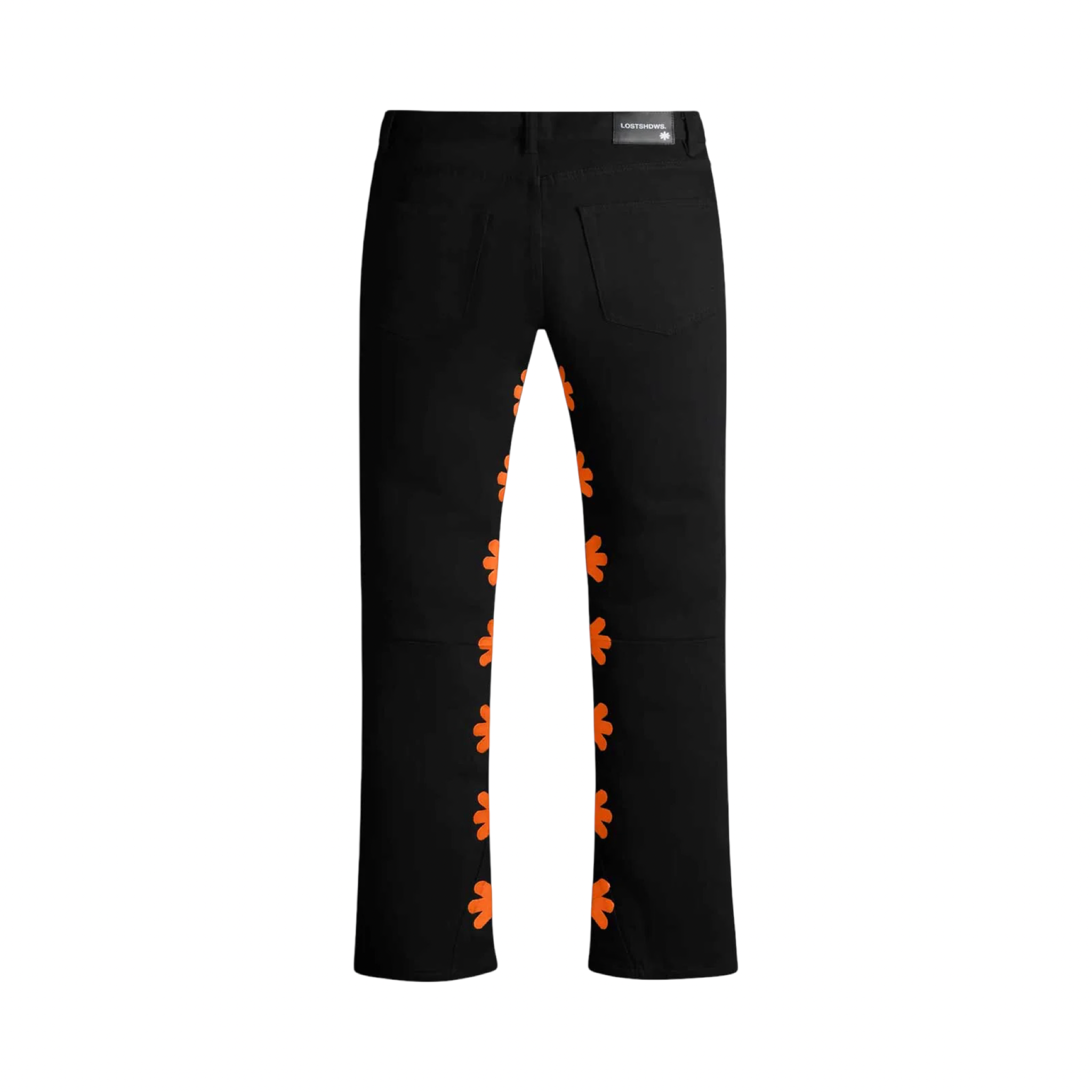 LOSTSHDWS Wax Black/Orange Pants
