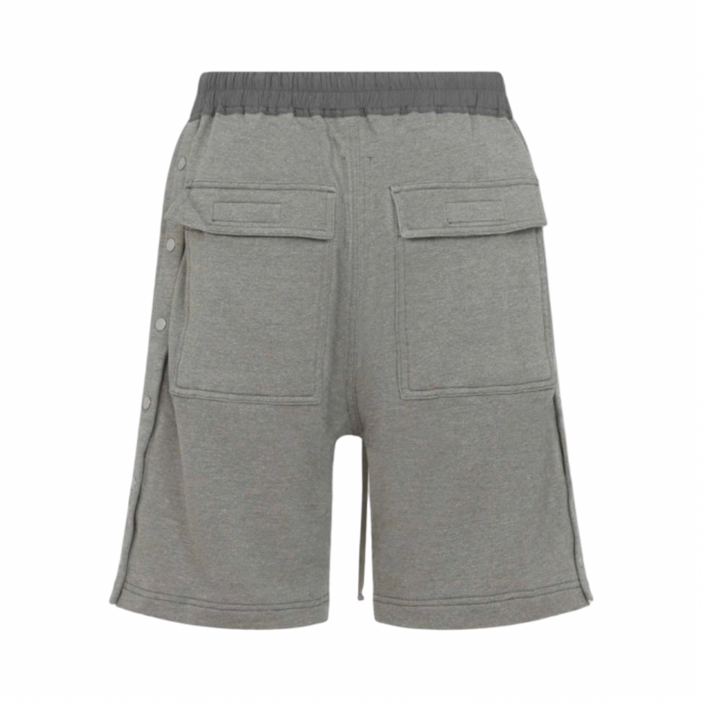 Rick Owens DRKSHDW Pusher Drawstring Shorts Grey