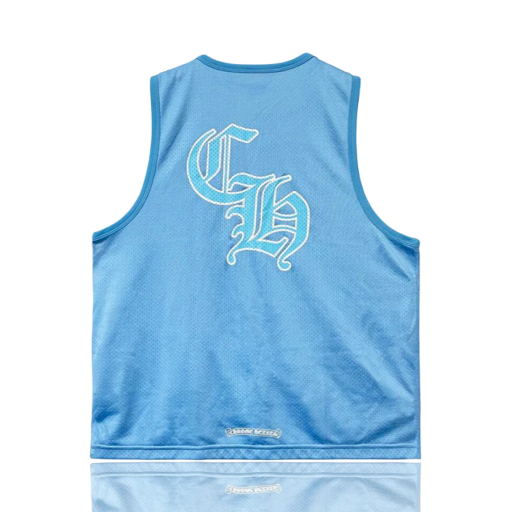 Chrome Hearts Stadium Mesh Reversible Tank Top Blue
