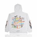 Chrome Hearts Matty Boy Brain Logo Hoodie Heather Grey