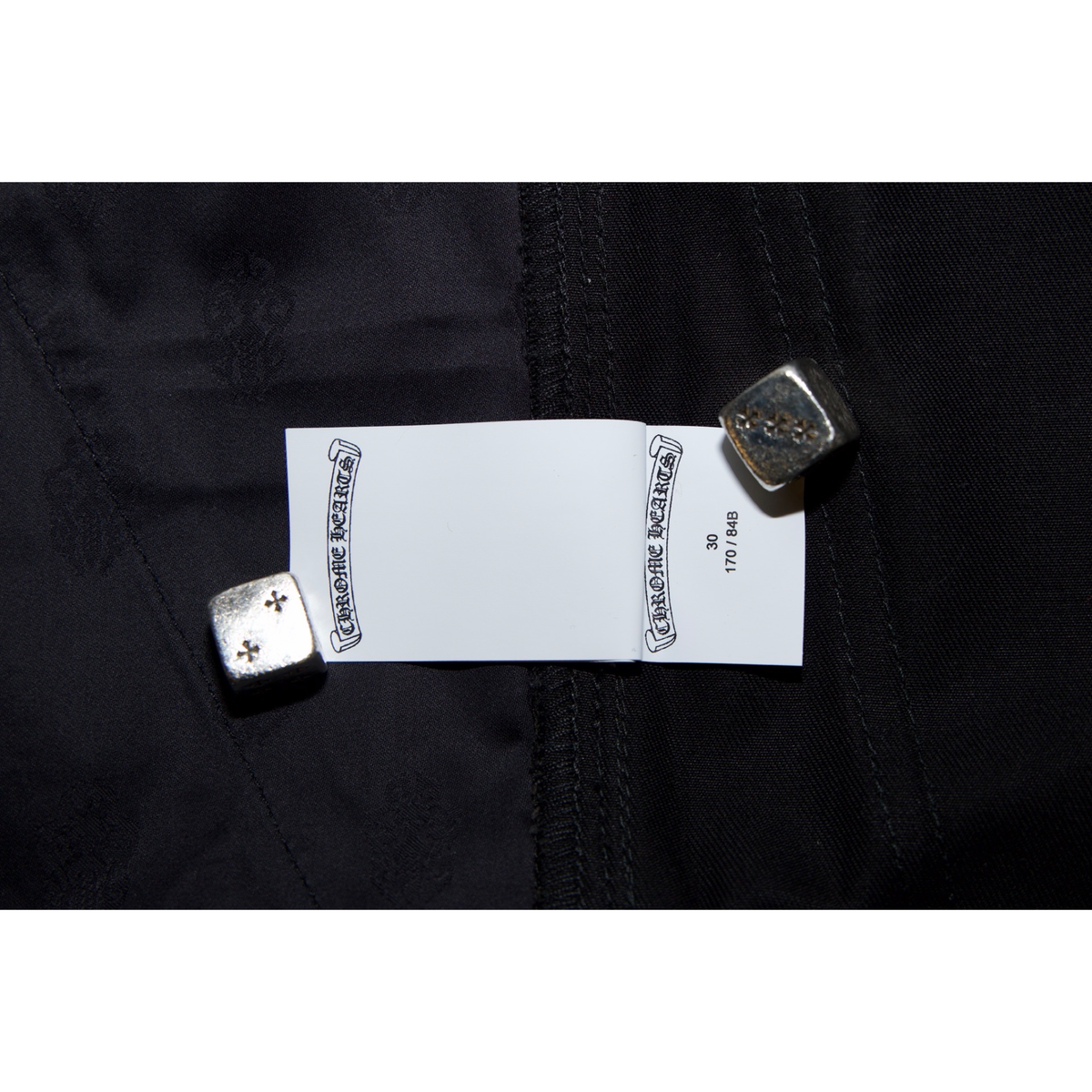 Chrome Hearts Double Knee Carpenter Shorts Black