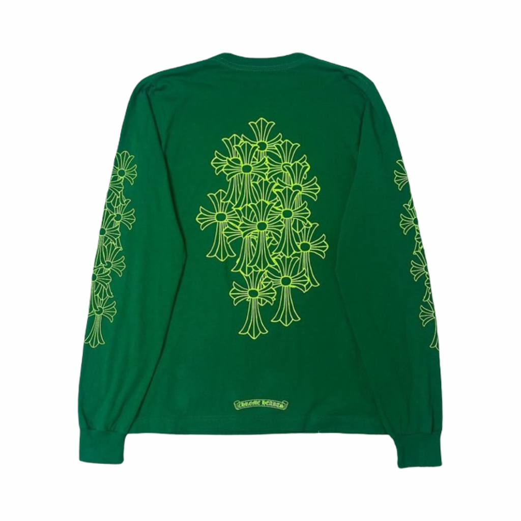 Chrome Hearts Green Cemetery Long Sleeve