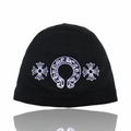 Chrome Hearts Horseshoe Skull Cap Black