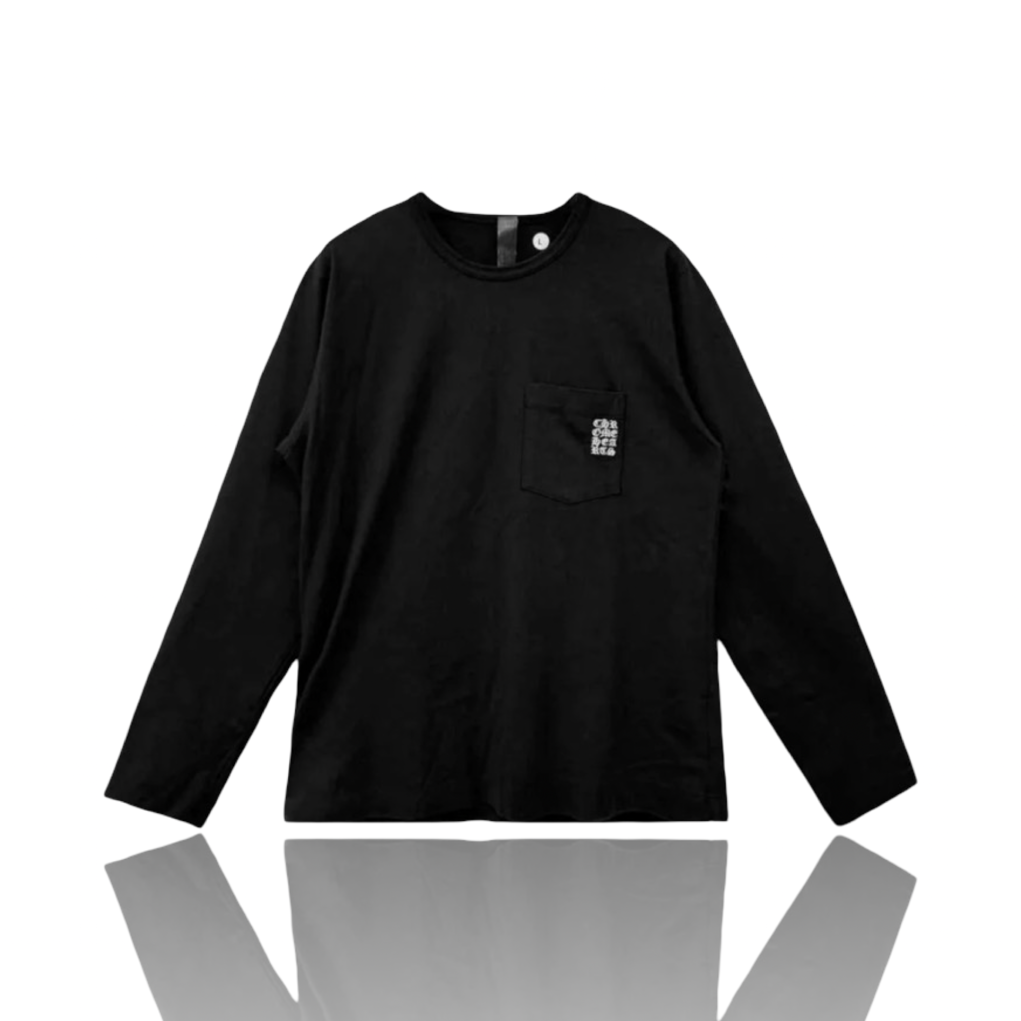 Chrome Hearts Embroidered Eye Chart LongSleeve Black