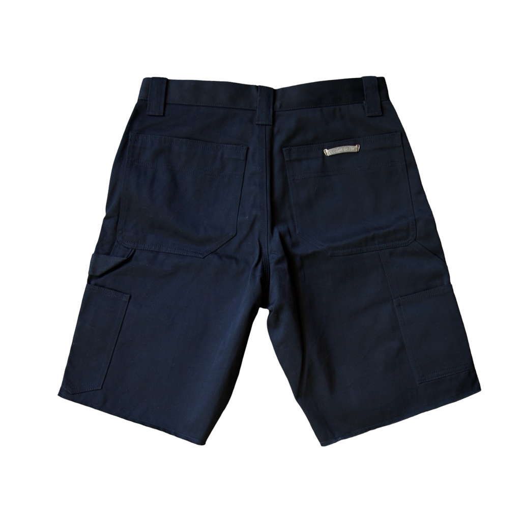 Chrome Hearts Double Knee Carpenter Shorts Black