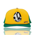 Chrome Hearts Matty Boy Smiley Trucker Green/Yellow