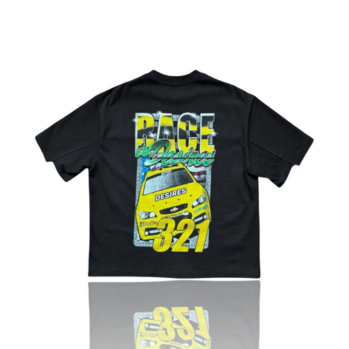 Bottega Desires Race Tee Black