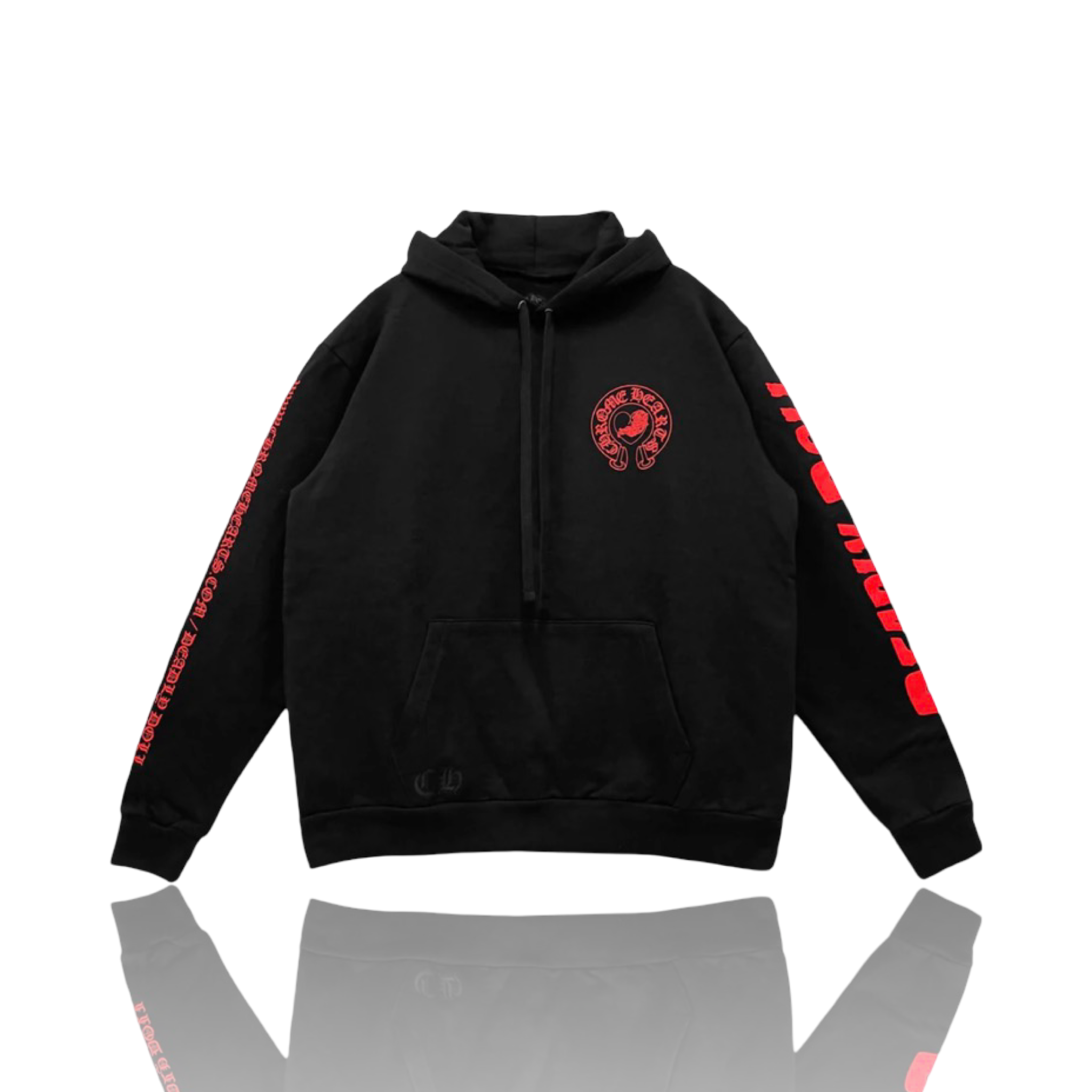 Chrome Hearts Exclusive  Deadly Doll Hoodie Black/Red