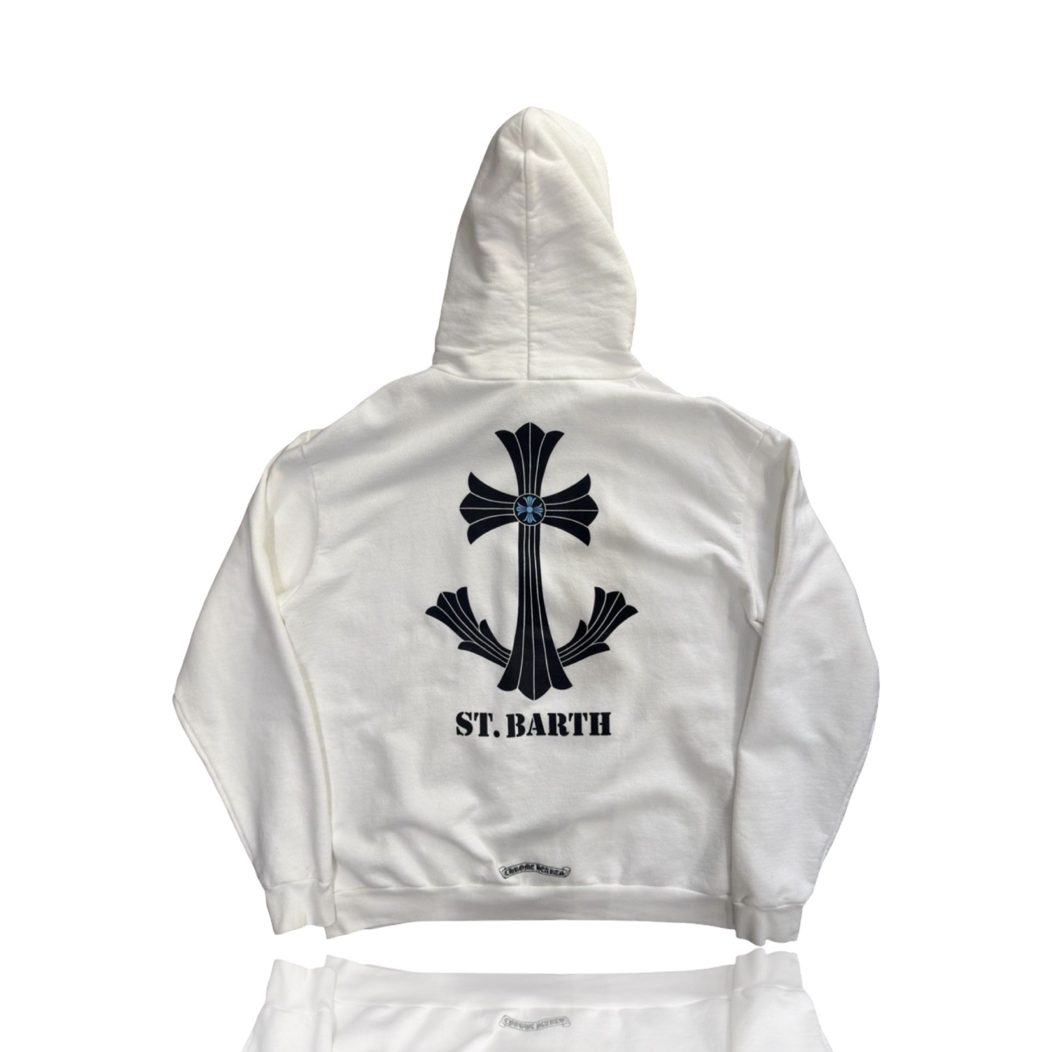 Chrome Hearts St. Barths Exclusive Hoodie White