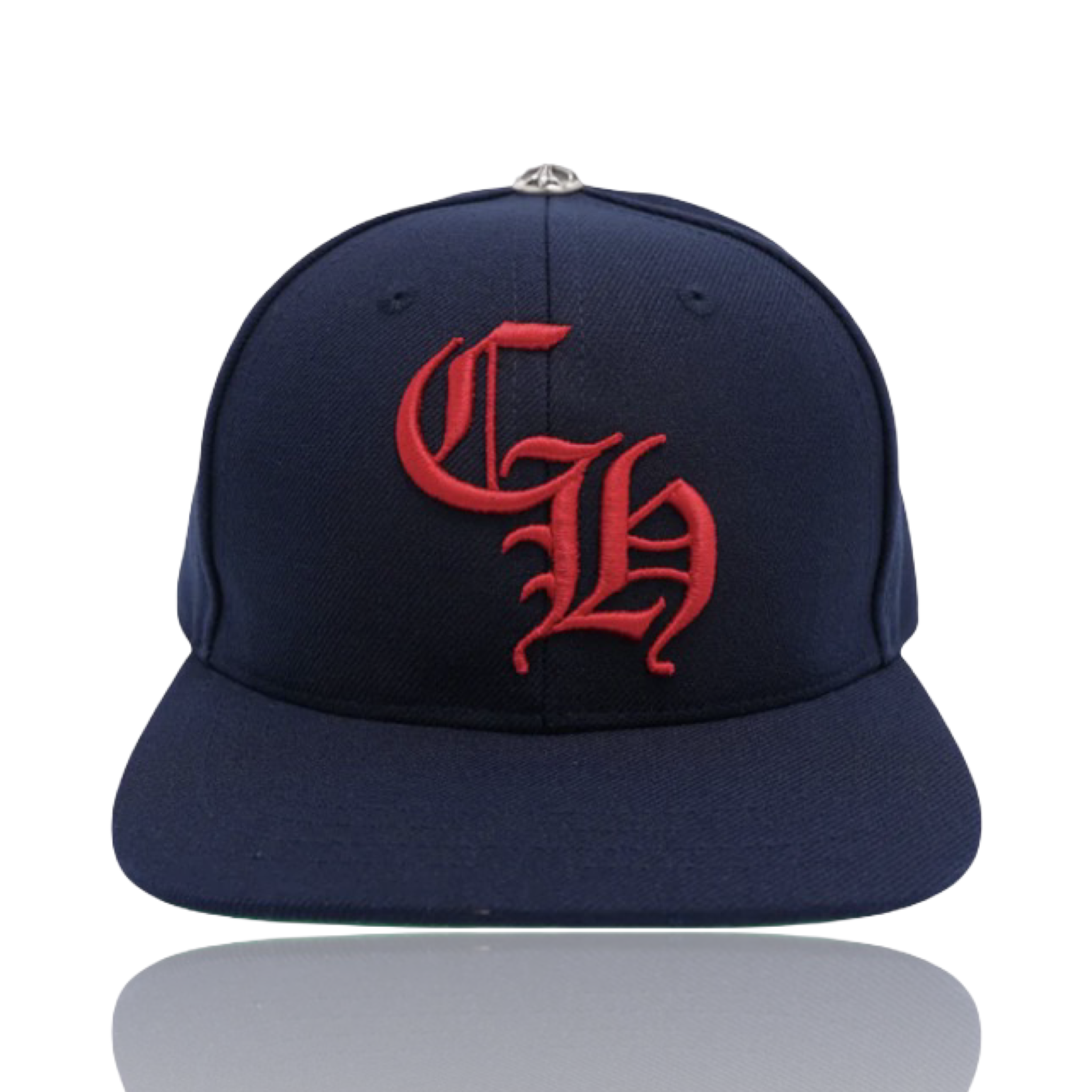 Chrome Hearts Baseball Cap Navy/Red