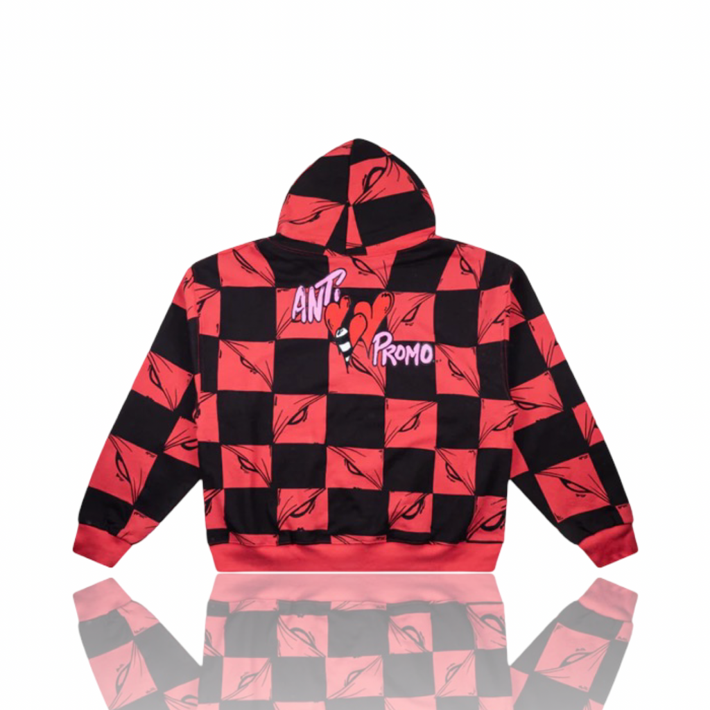 Matty Boy Anti Promo 99 Eyes Hoodie Red