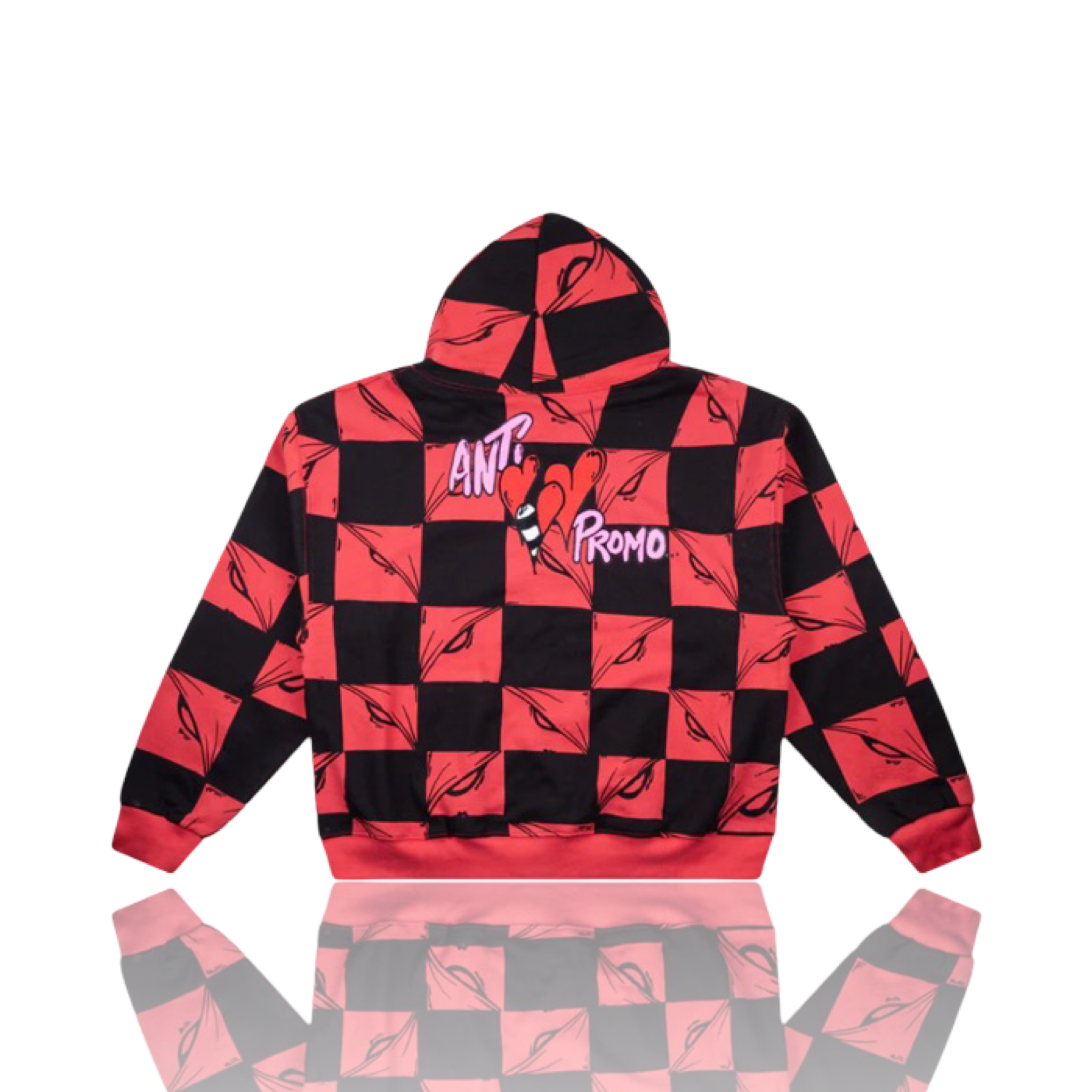 Matty Boy Anti Promo 99 Eyes Hoodie Red