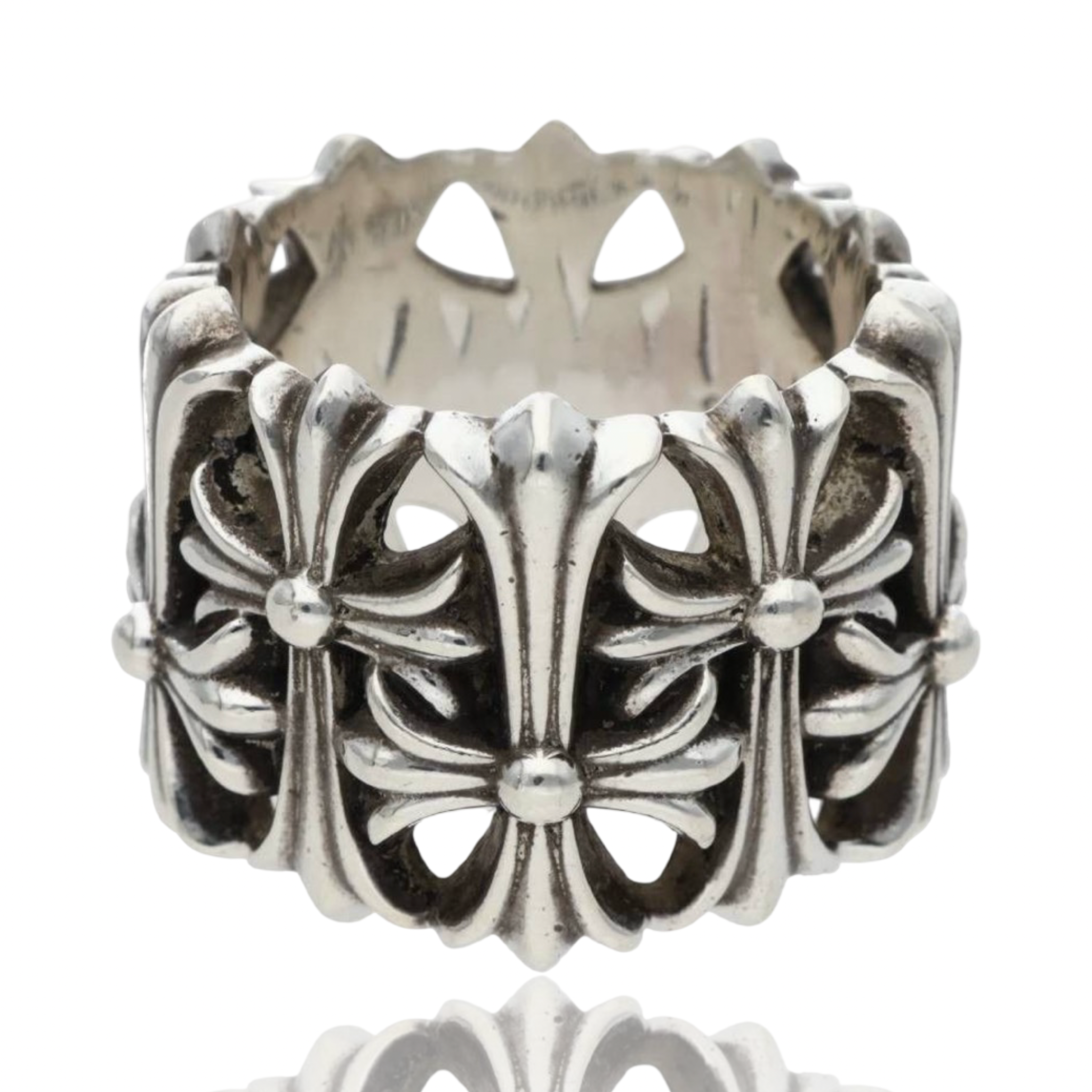 Chrome Hearts Cemetery Cross Ring