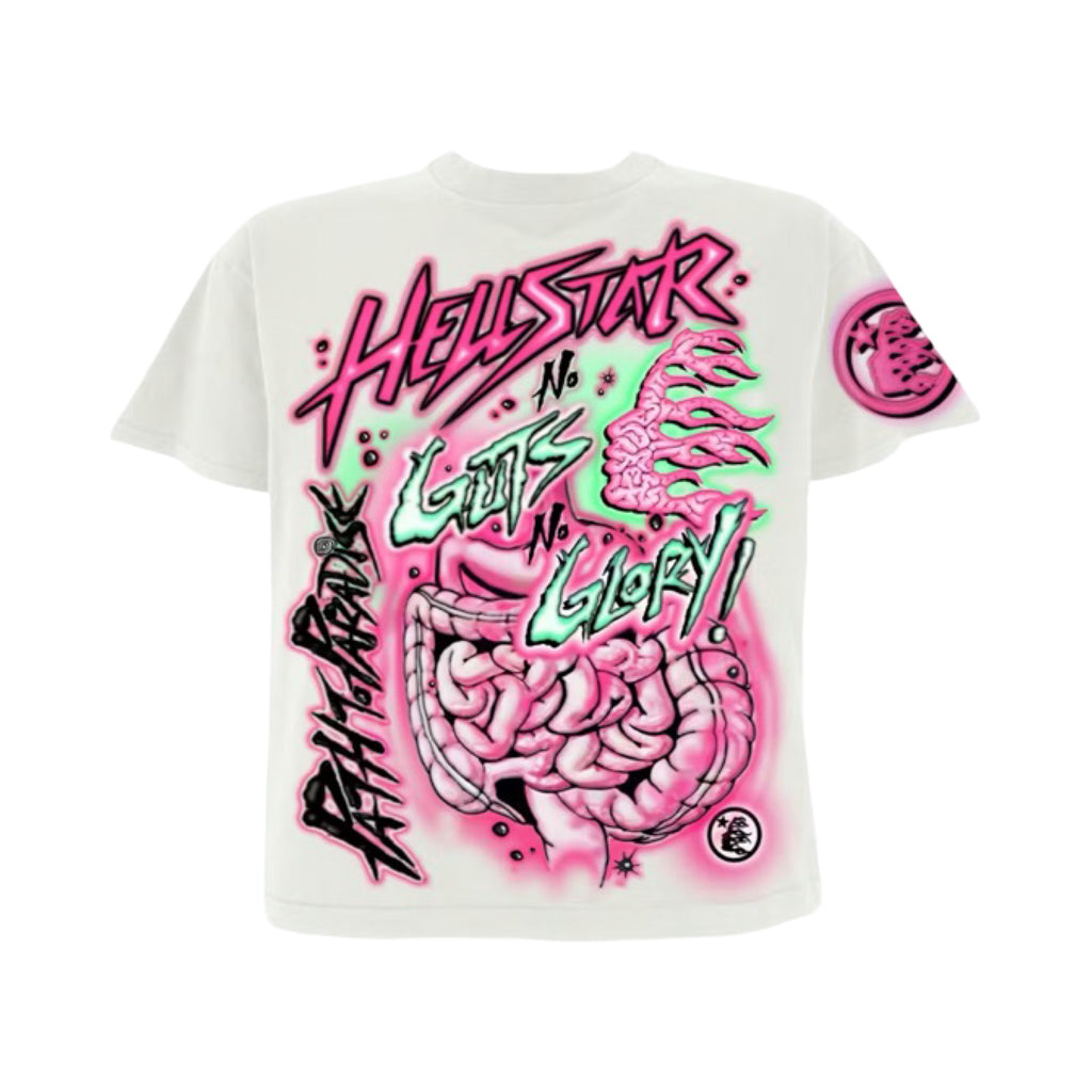 Hellstar No Guts No Glory T-Shirt White