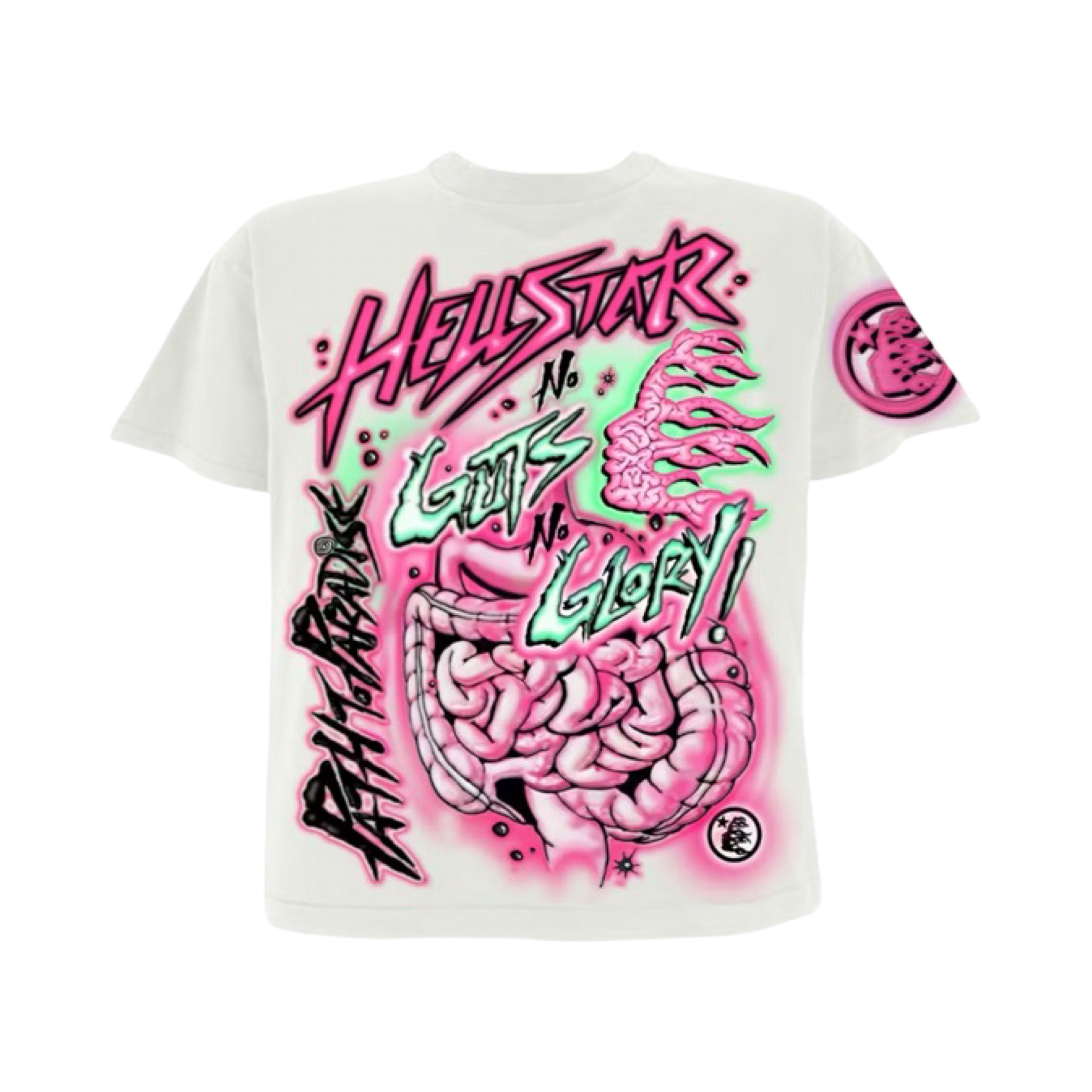 Hellstar No Guts No Glory T-Shirt White