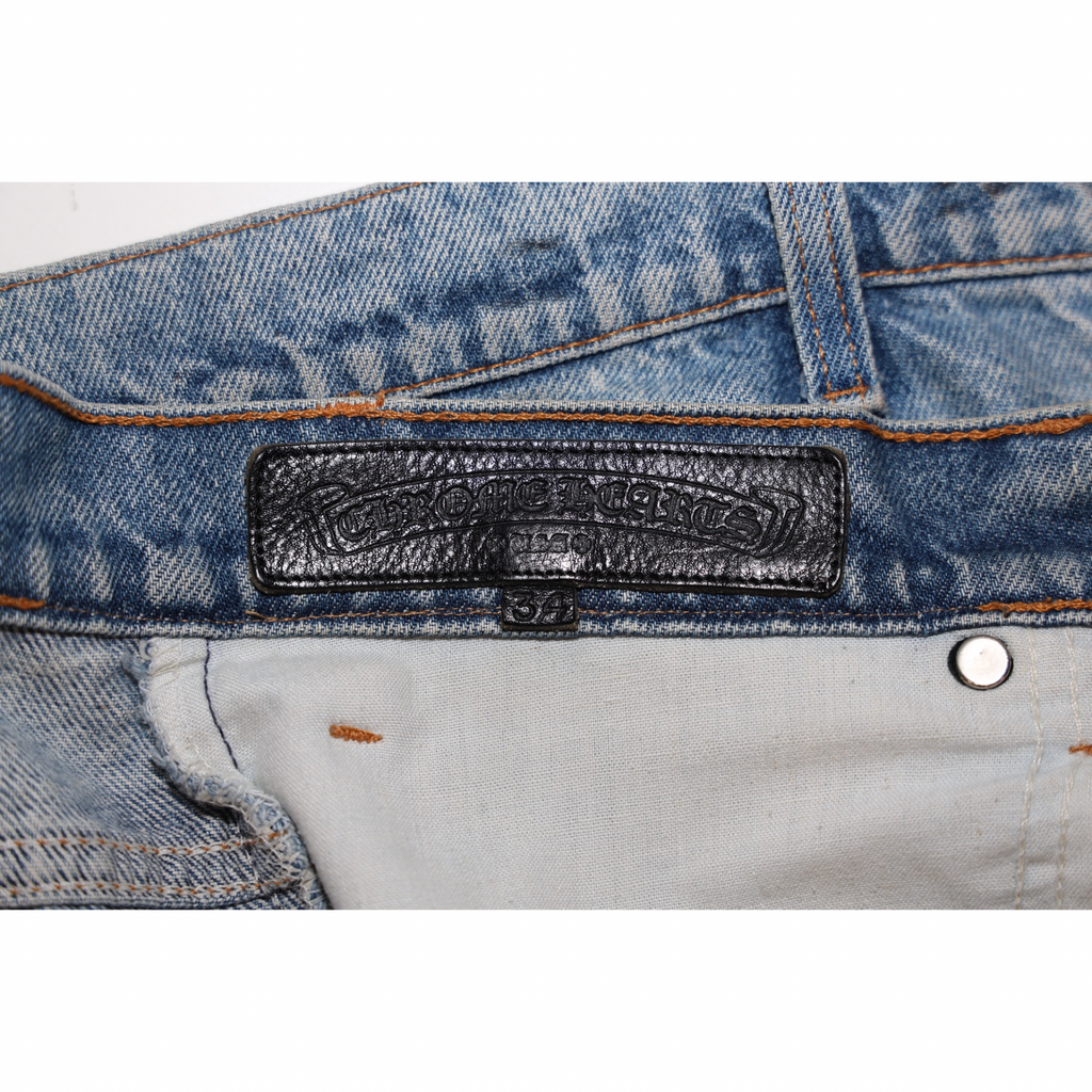 Chrome Hearts Levi's 517 Light Wash Jeans