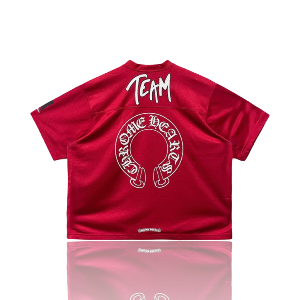 Chrome Hearts Stadium Mesh Jersey Red