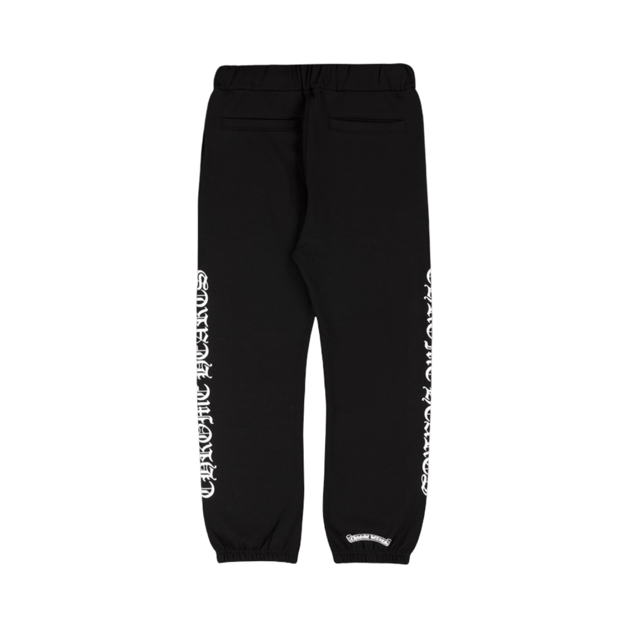 Chrome Hearts Scroll Logo Sweatpants Black
