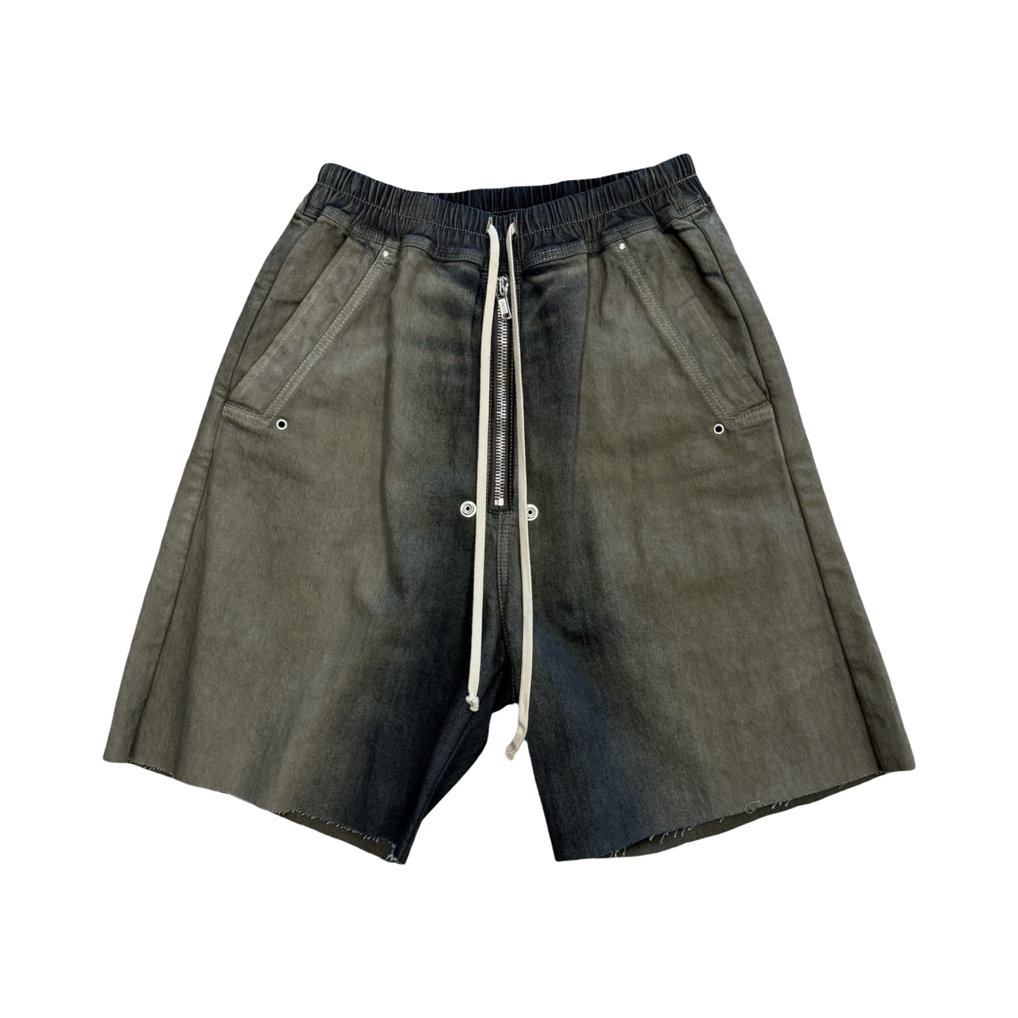Rick Owens Cargobela Denim Shorts