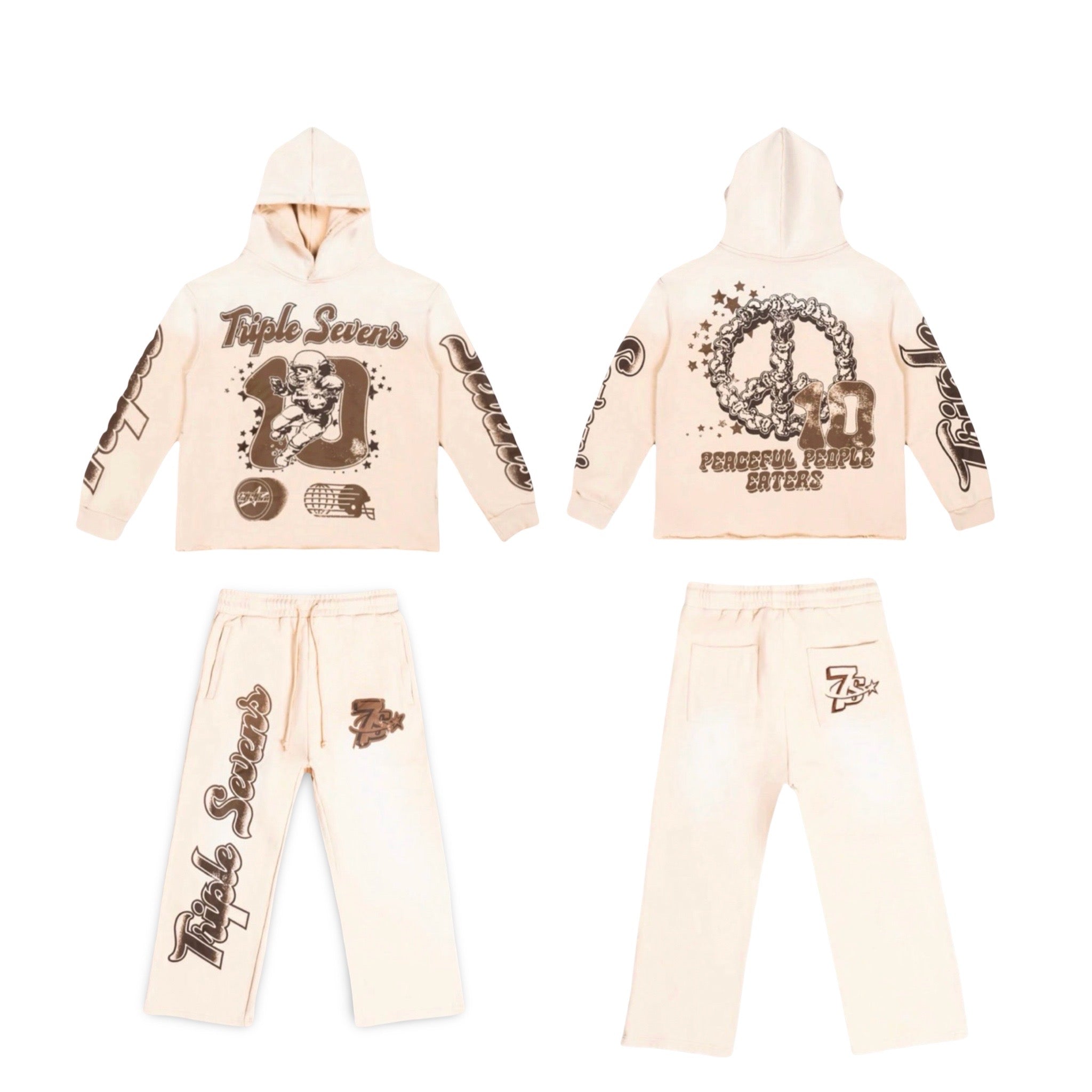 Triple Sevens All Star Set Brown