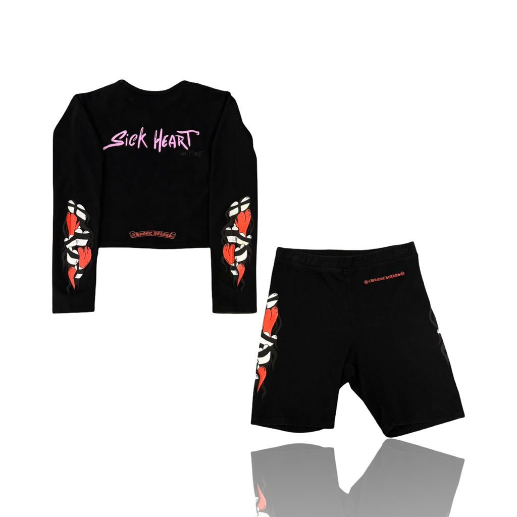 Chrome Hearts x Matty Boy Sick Heart Women's Set