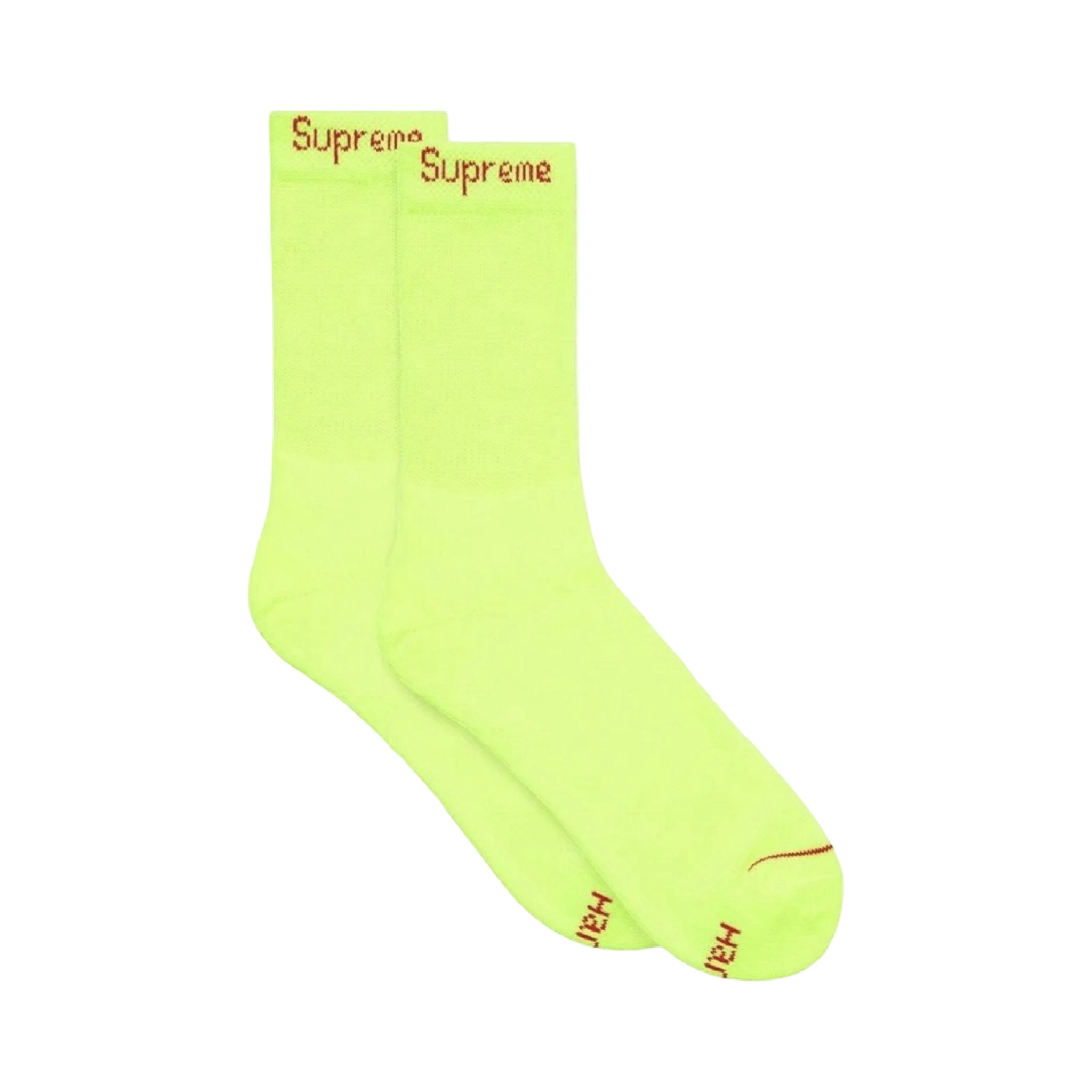 Supreme Socks Fluorescent