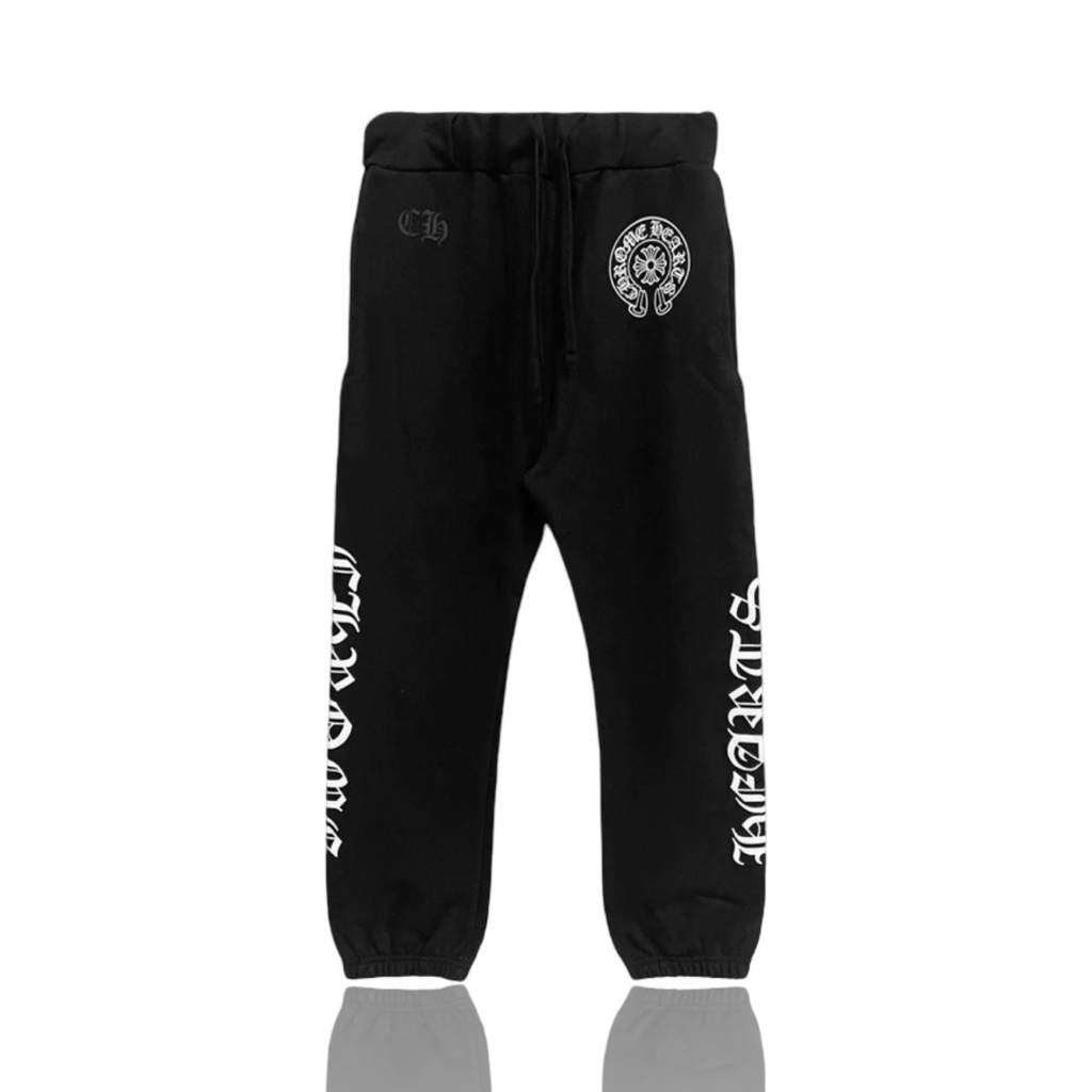 Chrome Hearts Horseshoe Logo Sweatpants Black
