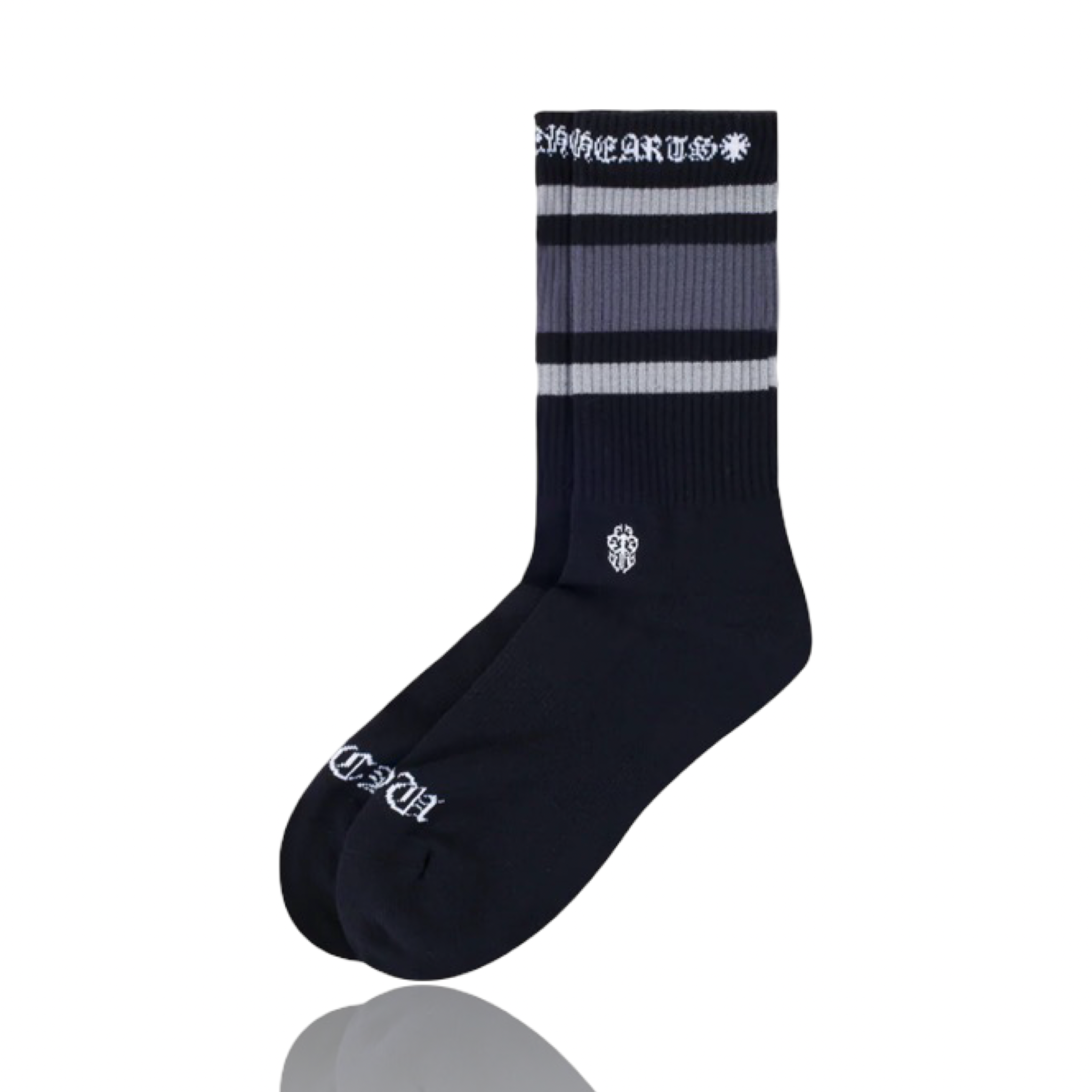 Chrome Hearts Sport Men Grey/Black Socks