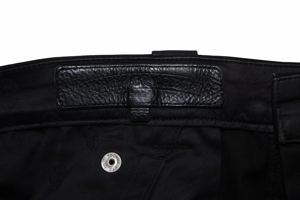 Chrome Hearts Double Knee Carpenter Shorts Black