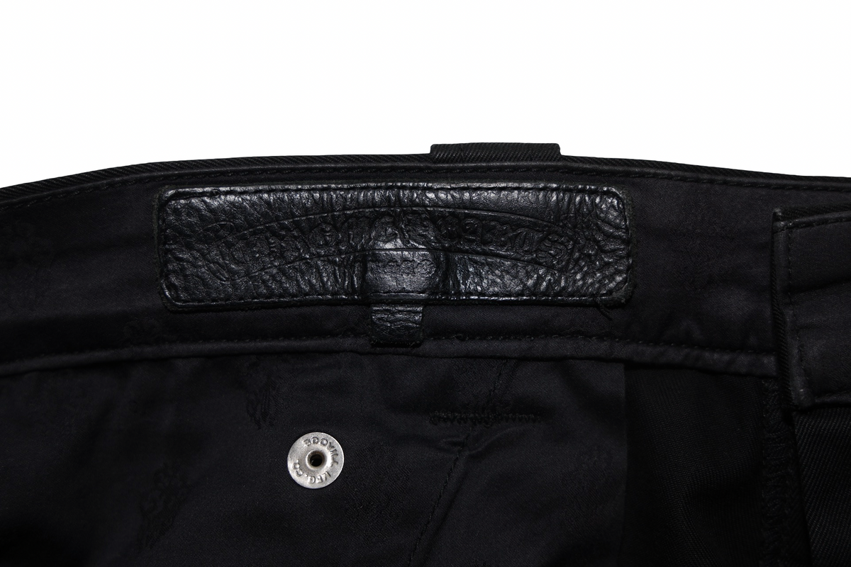 Chrome Hearts Double Knee Carpenter Shorts Black